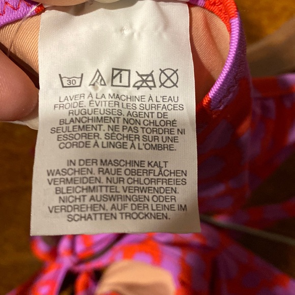 NWT JCrew XL top L bottom cheetah triangle string bikini ties “Playa” - Picture 7 of 10